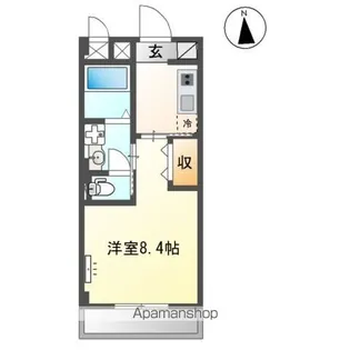 メゾン ルミエール【3階】の間取り
