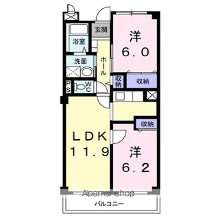 アヴェニール【2階】の間取り