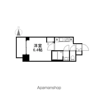 プレサンス吹上駅前エテルノ【8階】の間取り