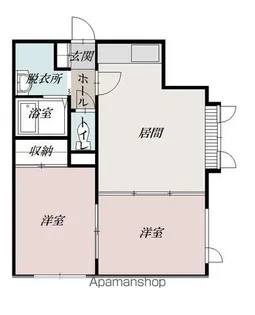 ラ・エクウス【2階】の間取り