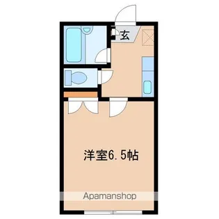 ロイヤルメゾンI【102号室】の間取り