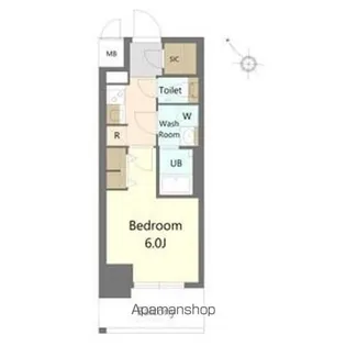 S-RESIDENCE野並駅前broad【10階】の間取り
