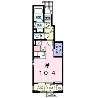 オーブ・ココ Ⅴ【1階】の間取り