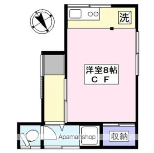 サカエハウスA棟【2階】の間取り