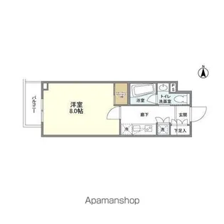 コンフォリア桜上水【2階】の間取り