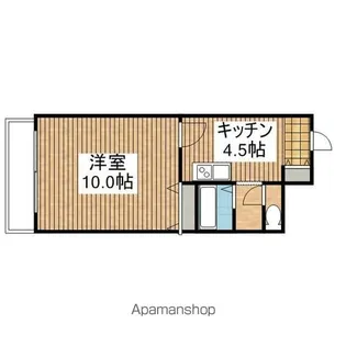 スカイピア萱町【602号室】の間取り