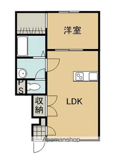 フレスコ【1階】の間取り