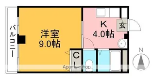 ハウス2000KUWANA【3階】の間取り