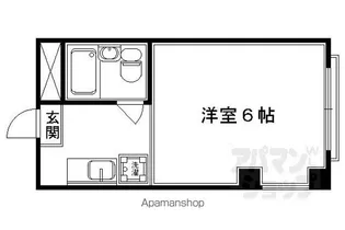 アイナ寺町【308号室】の間取り