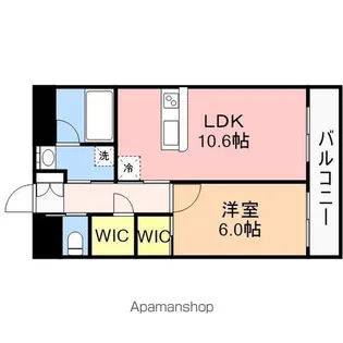エトワール中央インター【1階】の間取り