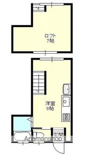 レジデンス御幸町【3号室】の間取り