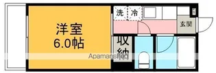 アゼリアマンション【2階】の間取り