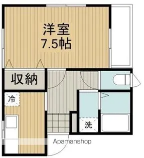 ヨーロピアンフルフル【2階】の間取り