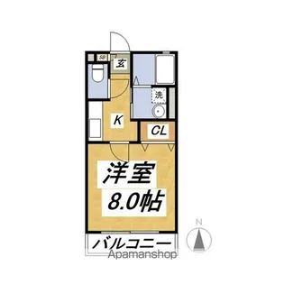 東京都練馬区田柄2丁目【アパート】の間取り