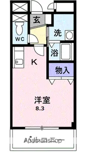 グレイスヴィラ【2階】の間取り