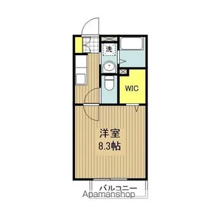 WELLVILLA 笠原【108号室】の間取り