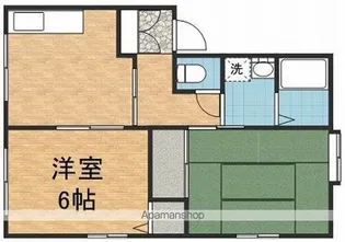 ドエルA【102号室号室】の間取り