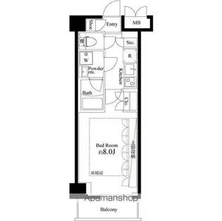 ARTECASA ALIVIE 綾瀬【1階】の間取り