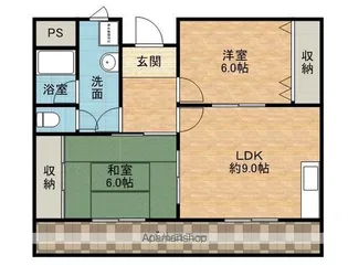 タウンコート26【3階】の間取り