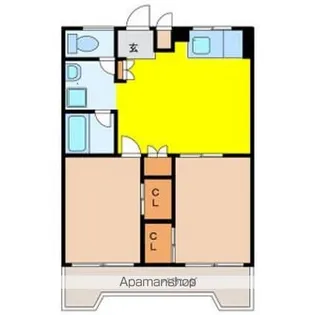 CASANOAH名東【2階】の間取り