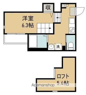 RIZEST春夏秋冬ー冬ー【1階】の間取り