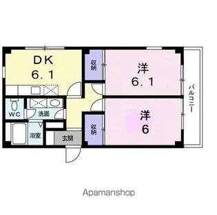 プチメゾン 21【1階】の間取り