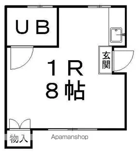 コーポ一高南B【218号室】の間取り