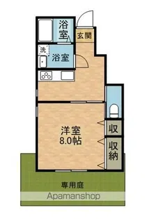 NOWHOUSEⅢ【1階】の間取り