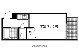 MEWE下鴨【302号室】の間取り
