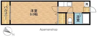 エクセランⅠ【2階】の間取り