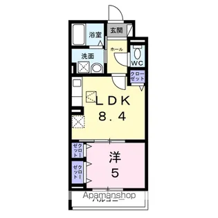 ヒカルサ尼崎神崎町【1階】の間取り