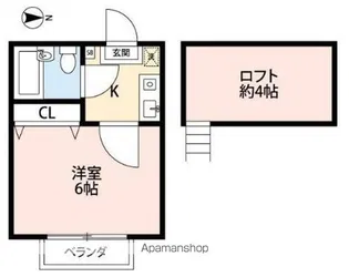 ラルーチェ【2階】の間取り