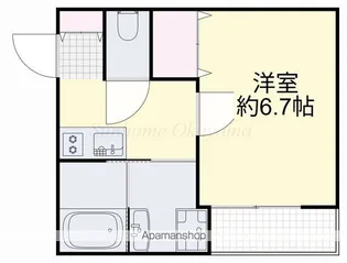 ヴィーナスコート島田本町【3階】の間取り