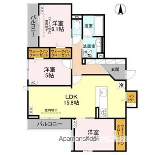 DR藤江北【2階】の間取り