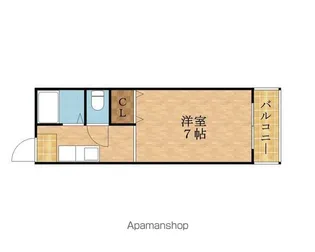 パティオ新森【2階】の間取り