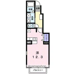 アルカンシエル【1階】の間取り