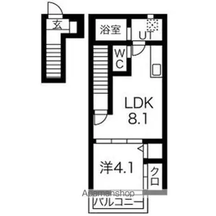 ビューテラスT II【2階】の間取り