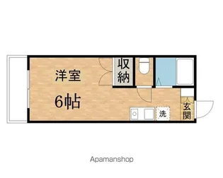 セントラルアパート【1階】の間取り