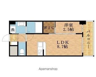セレニテ新大阪グランデ ミリュー【13階】の間取り