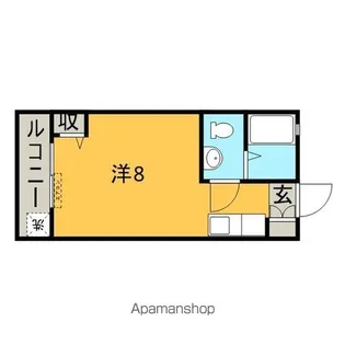 ハイツヤマノテ【1階】の間取り