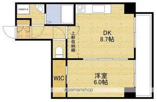 SERENITE江坂四番館【6階】の間取り