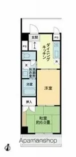 レジデンス船橋【6階】の間取り