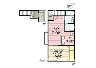 シーズンテラス【2階】の間取り