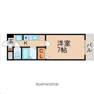 オリオンMS【2階】の間取り
