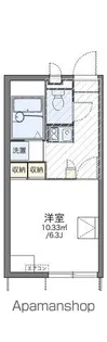 レオパレス桜【1階】の間取り