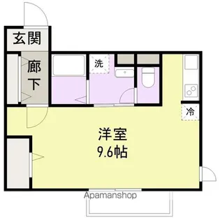 ゴールドレジーナⅢ【103号室】の間取り