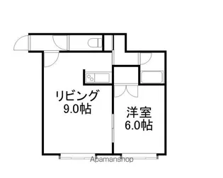ORIGIN本通【203号室】の間取り