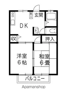 MTサンライズ【Ⅱ-102号室】の間取り