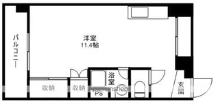 第二地録ビル【502号室】の間取り
