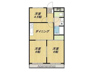 メゾン豊幸【302号室】の間取り